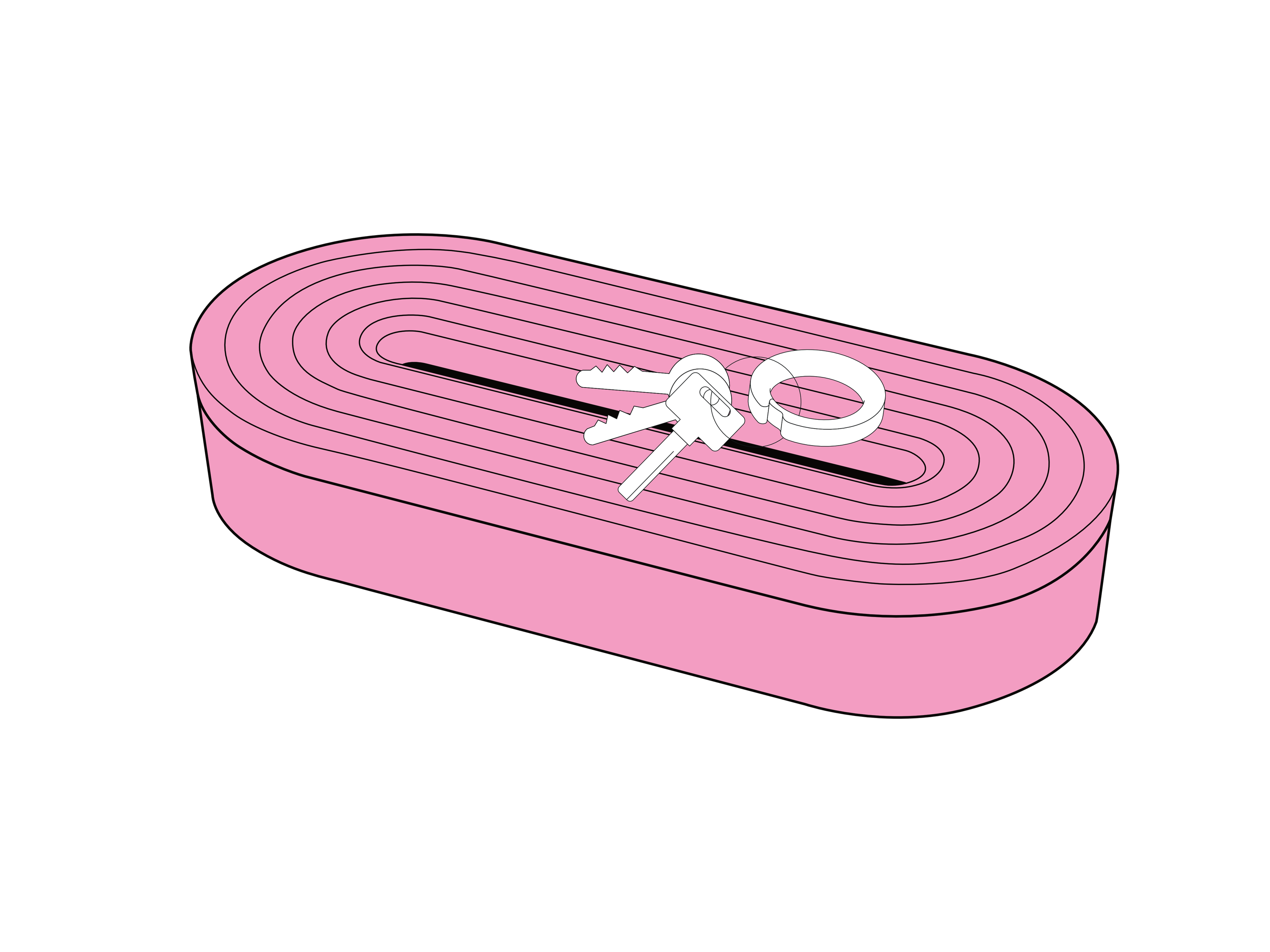 CARGO XL organizer (candy pink, end of line)