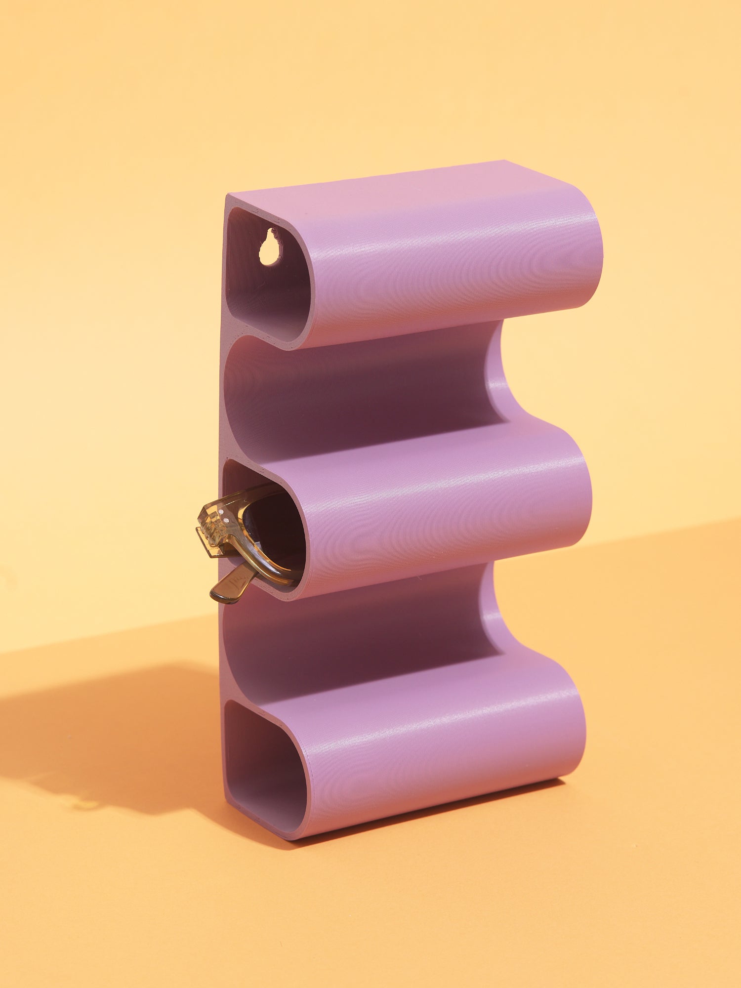 CURV-O (dusty lilac) półka-organizer