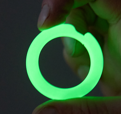 NEW! GLO–KEY brelok świecący w ciemności